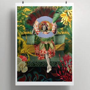 Femme à la bouée